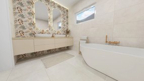 Obklad Tropical Asphalt Off White 40x120