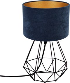 Stolná lampa Mediolan, 1x textilné tienidlo (výber z 10 farieb), (výber zo 4 farieb konštrukcie), g