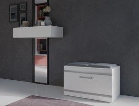 Botník (skrinka na topánky) Oasis 1 (biela). Akcia -20%. Vlastná spoľahlivá doprava až k Vám domov. 1132596