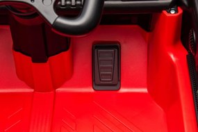 LEAN CARS Mercedes AMG GT3 Červené batériové vozidlo