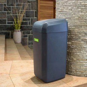 Denox Troya odpadkový kôš 45 l, antracitový, 45 l