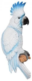 Papagáj na stenu – modrý 34 cm