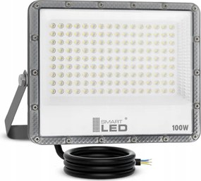 LED vonkajší reflektor LED/100W/230V 4500K IP65 sivý