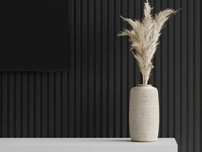 Mexen Lam-F, akustické stenové lamely 275 × 31,5 cm, filc 6 mm, čierna lesklá, S105-275317-2812-055