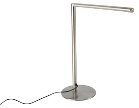 Moderná stolná lampa oceľ s dotykovým stmievačom vrátane LED - Douwe