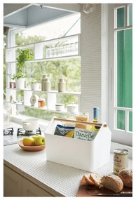 Biely úložný box YAMAZAKI Storage