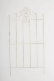 Mriežka na popínavé rastliny Paula - 180 x 85,5 cm - Krémová antik