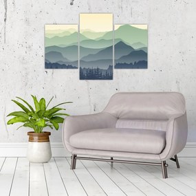 Obraz - Forest Mountain (90x60 cm)