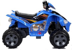 LEAN CARS Štvorkolka na batérie Big Wheels Blue