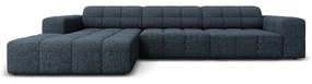 Modrá rohová pohovka (ľavý roh) Chicago – Cosmopolitan Design