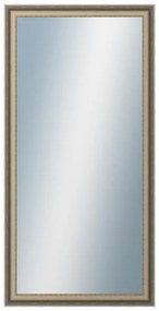 DANTIK - Zrkadlo v rámu, rozmer s rámom 60x120 cm z lišty DOPRODEJMETAL AG prehnutá veľká (3025)