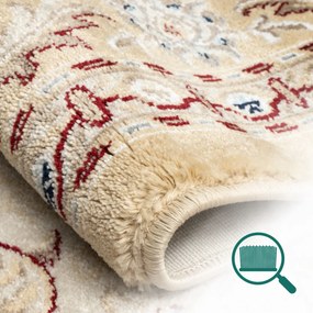 Angel Carpet, Kusový koberec Sultan 26 Beige, 120x170, béžová, kancelária