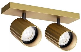 Redo 01-3402 - Bodové svietidlo DELPHI 2xGU10/7W/230V zlaté