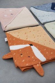 Detská osuška s kapucňou Mr. Fox - 75 x 75 cm