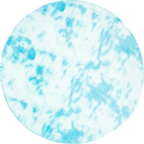 TA Koberec MR-582 Blue SILK DYED KOŁO Modrý Okrúhly Rozmer: 80x80 cm