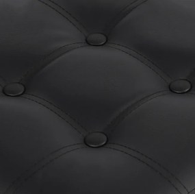 Skladacia taburetka L čierna