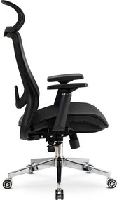 Kancelárske kreslo ergonomické otočné OHIO čierne
