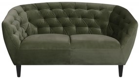 Pohovka Ria 150 cm fľaškovo zelená