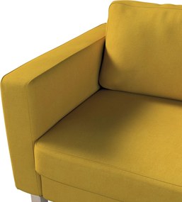 Poťah na sedačku Karlstad (nerozkladací, 3-miestny, krátky) farba produktu žltá látka zapletaná