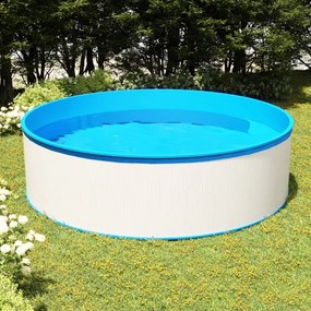 Bazén 350x90 cm biely 92807