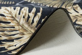 Dywany Łuszczów, Kusový koberec ANDRE Leaves 1311, 80x150, viacfarebná, chodba / predsieň