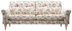 Pohovka ROSE s motívom ruží 3-miestna