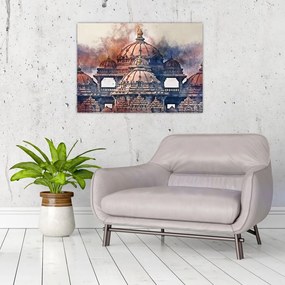 Obraz - Akshardham, Nové Dílií, India (70x50 cm)