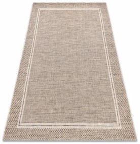 Koberec šnúrkový SIZAL BOHO 46201051 Ramka béž