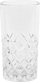 Pohárik s diamantovým brusom Lorient - Ø 8*15 cm