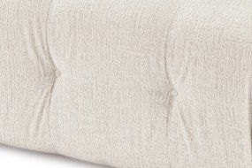 Doblo 3 Seat with Pouffe ( L1-O1-1R-Pouffe) - Krém