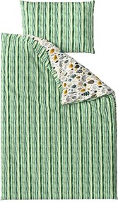 Krepové obliečky TREEVELLA POLY zelené Rozmer obliečky: 2 ks 70 x 90 cm | 200 x 220 cm
