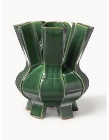 Dizajnová porcelánová váza Puyi, V 34 cm