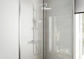 Hansgrohe Vernis Blend, termostatická sprchová súprava, hlavová sprcha + ručná sprcha, chrómová, HAN-26276000