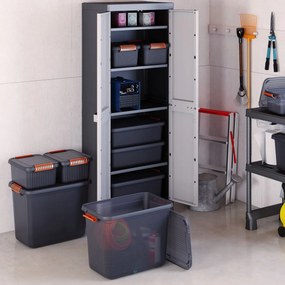 KIS K Latch Box XXL 69 l šedo-oranžový