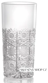 Aurum Crystal Brúsené poháre 350 ml, 6 ks