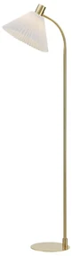 Stojacia lampa v bielo-zlatej farbe (výška 145 cm) Mira - Markslöjd