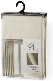 ZATEMŇOVACÍ ZÁVES NA PÁSKE ROSA 140X270 CM BÉŽOVÁ