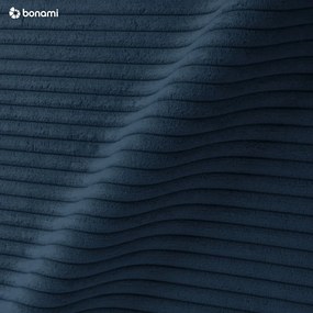 Modrá menčestrová rozkladacia pohovka 218 cm Tori - Bonami Selection
