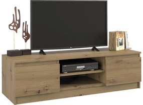 TV skrinka Musecalo 120 (dub artisan). Akcia -23%. Vlastná spoľahlivá doprava až k Vám domov. 1132497