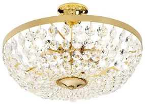 Kolarz 960.16K.3 - Krištáľový luster na tyči VALERIE 6xE14/40W/230V 24K zlato