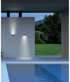 Redo 90394 - LED Vonkajšie nástenné svietidlo OMNIA LED/12W/230V 3000K IP54 šedá