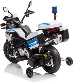 Detská elektrická motorka BestBerg BBCC-80W - BMW F 850 GS / od 3 rokov / nosnosť 30 kg / polícia