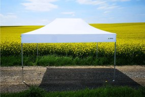 BRIMO Nožnicový altánok 3x4,5m - s 3 stenami - Modrá 5