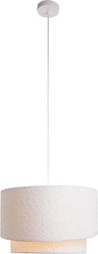 FONISSI Závesná lampa buklé - biela