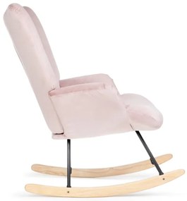 Hojdacie kreslo MOSS ružové 856735