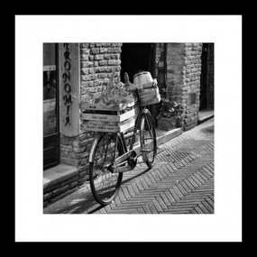 B&W rámovaný obraz 30x30