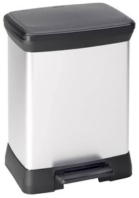 Curver Odpadkový kôš Deco bin strieborný 18L + 10L