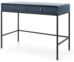 Toaletní stolek Mono II 104 cm modrý/černý