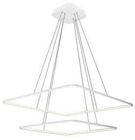 LED Luster na lanku NIX LED/50W/230V biela