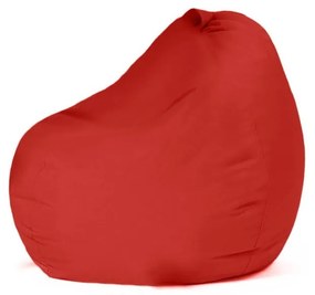 Červený detský sedací vak Premium – Floriane Garden